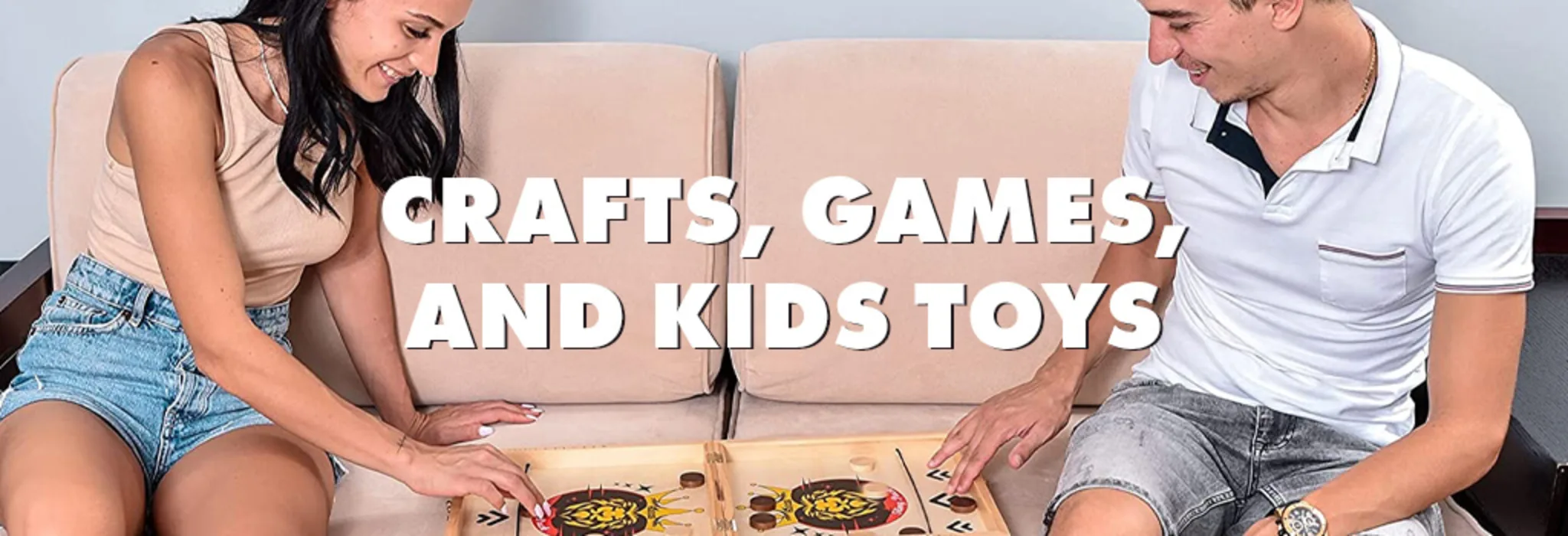 Crafts, Games, and Kids Toys banner