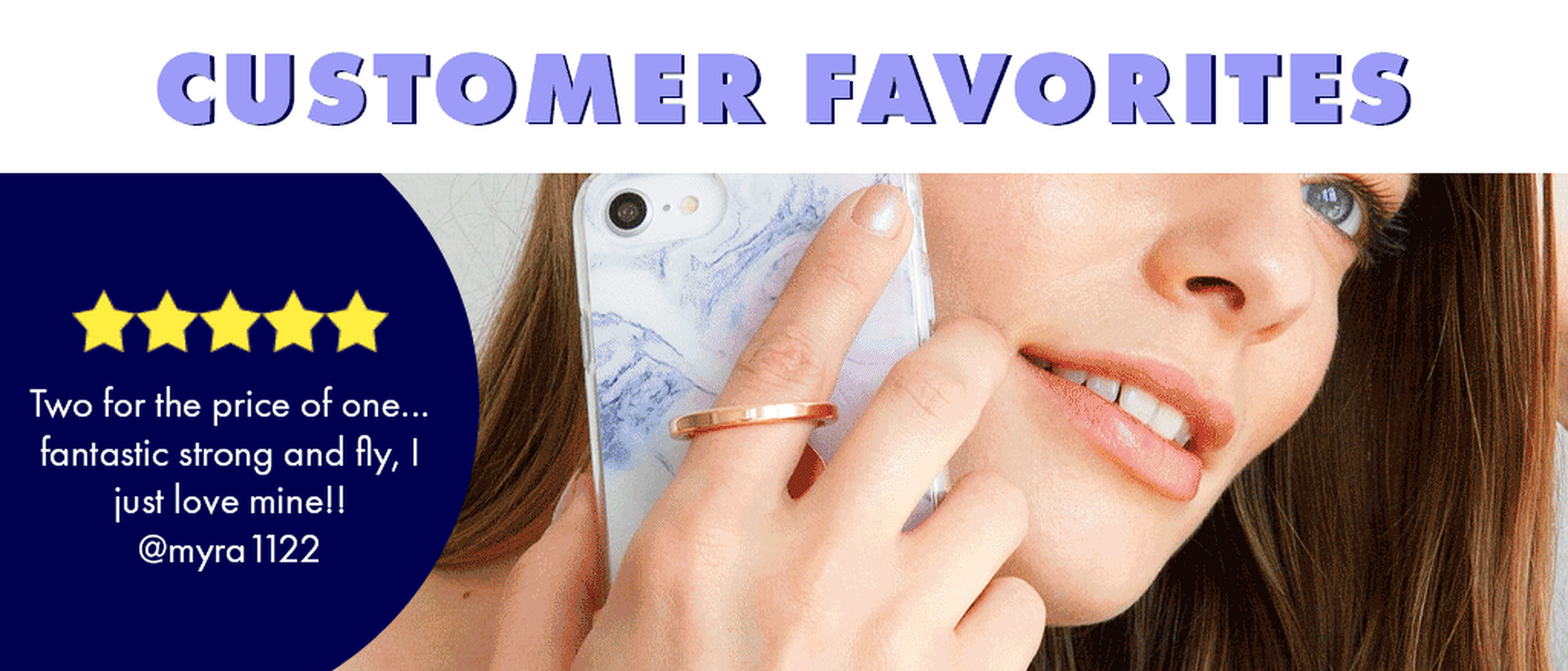 Customer Favorites banner