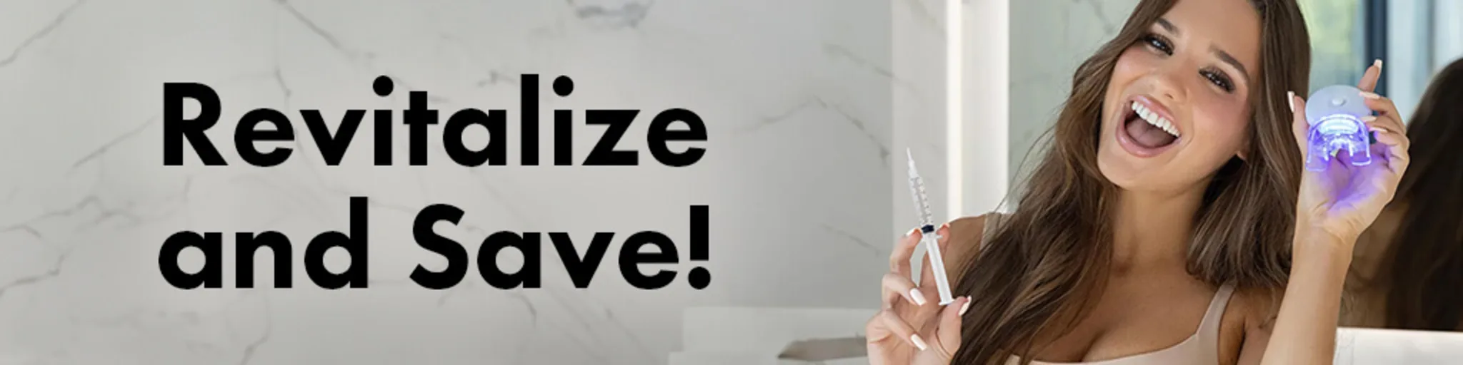 Revitalize and Save! banner