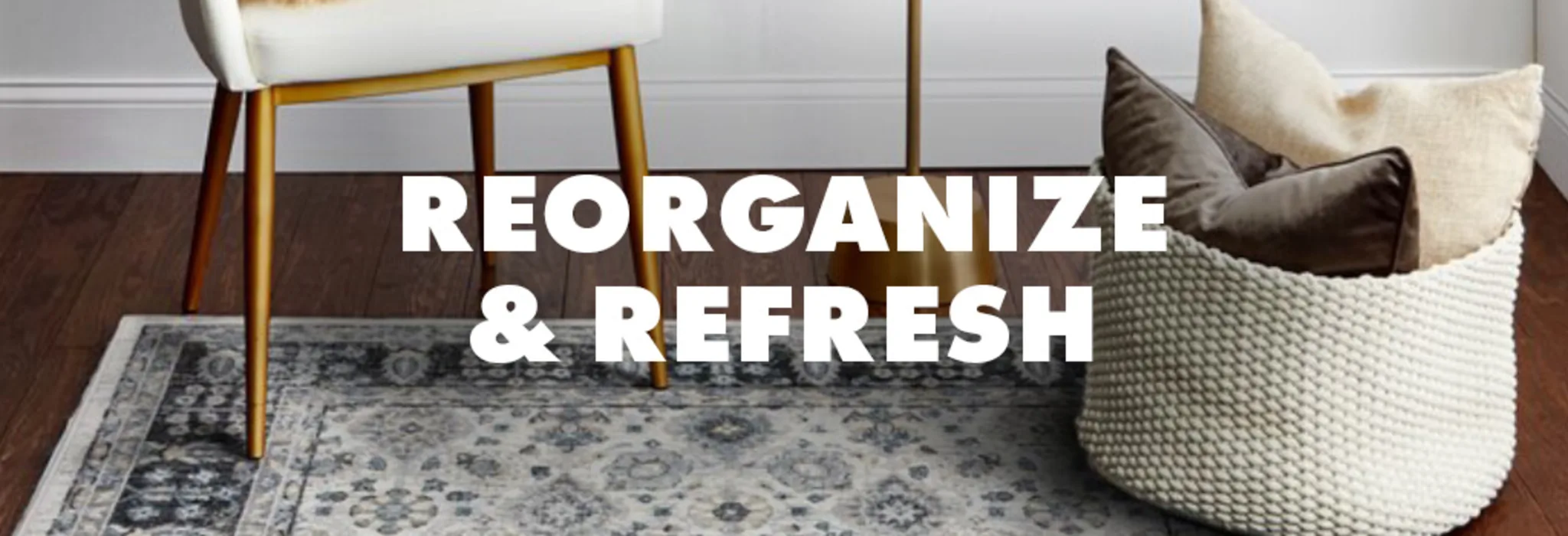 Reorganize & Refresh banner