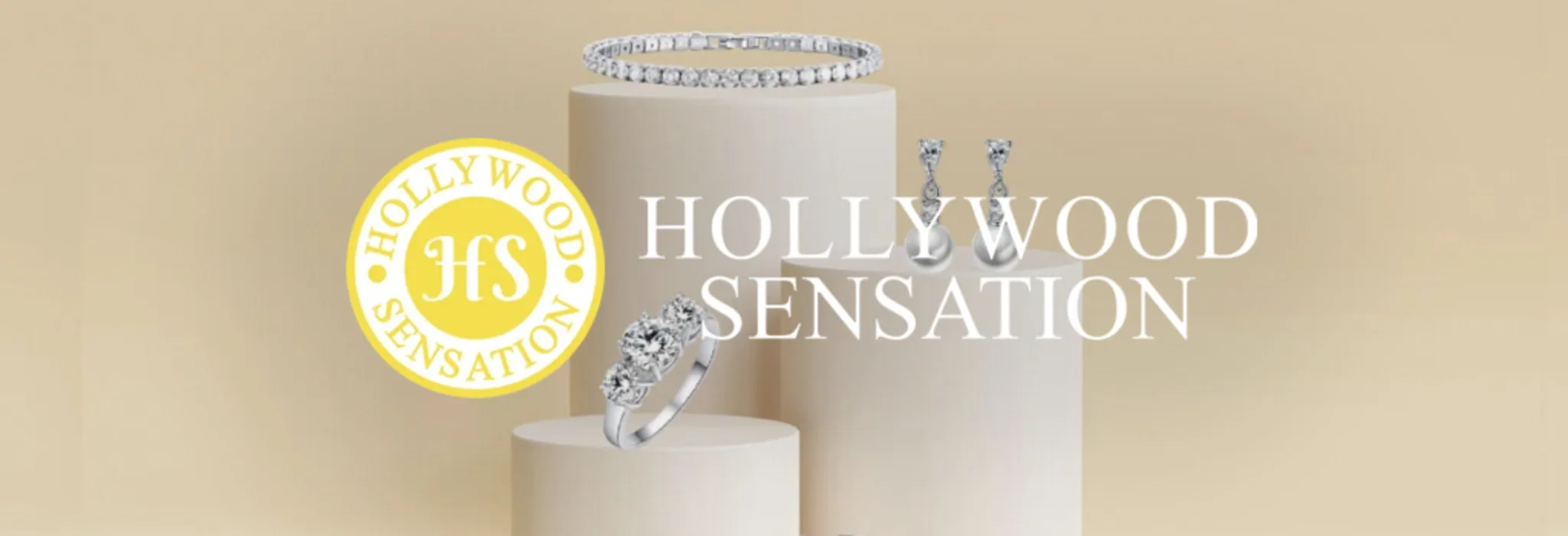 Hollywood Sensations Jewelry - Then, Now & Forever banner