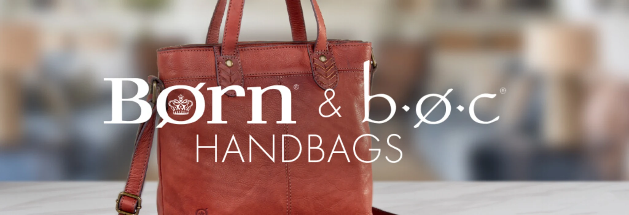 Børn and b.ø.c. Handbags banner