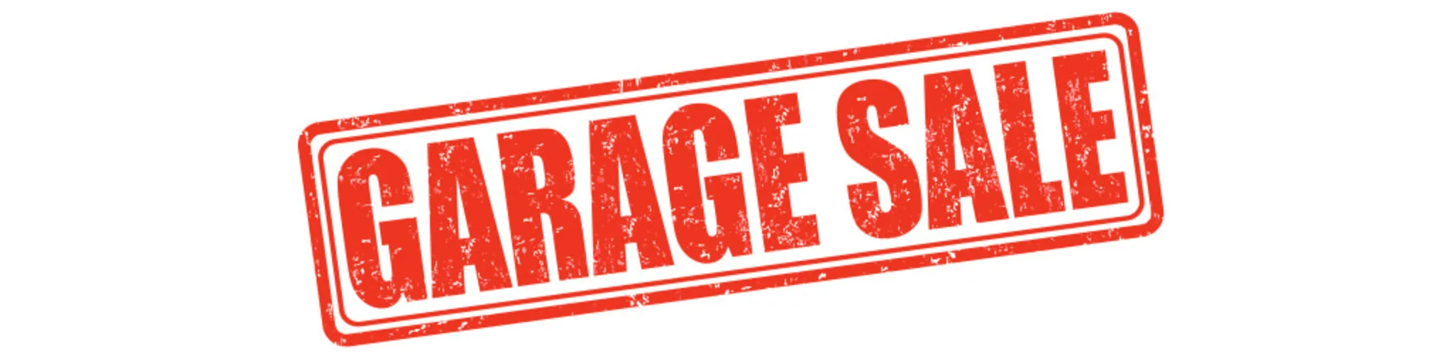 Garage Sale banner