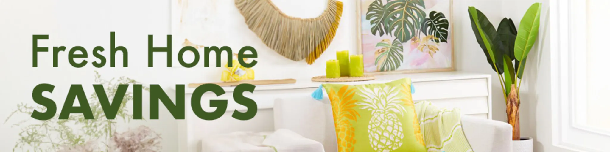 Fresh Home Savings banner