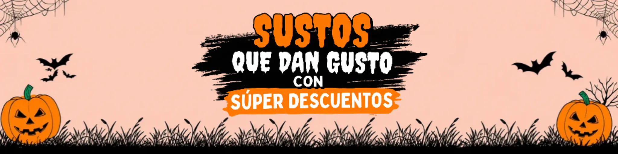 Venta Relámpago Espeluznante banner