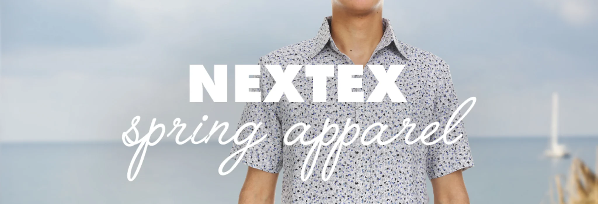 Nextex Spring Apparel banner
