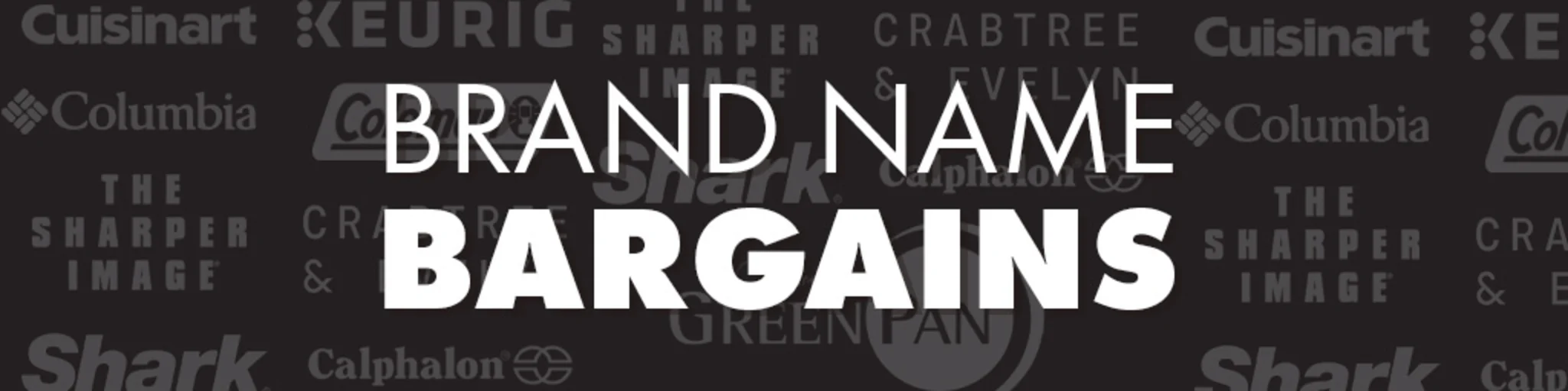 Brand Name Bargains banner