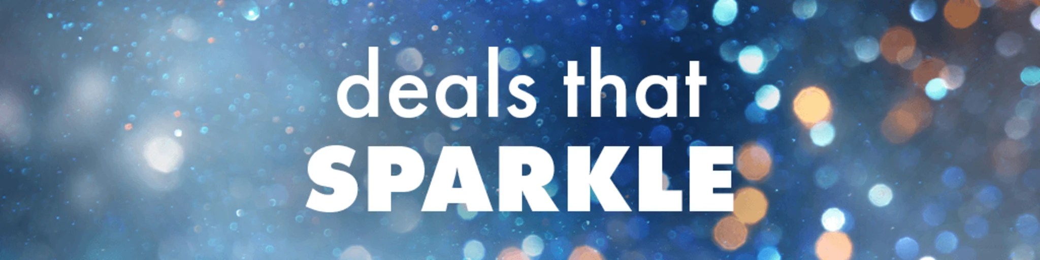 Deals that Sparkle banner