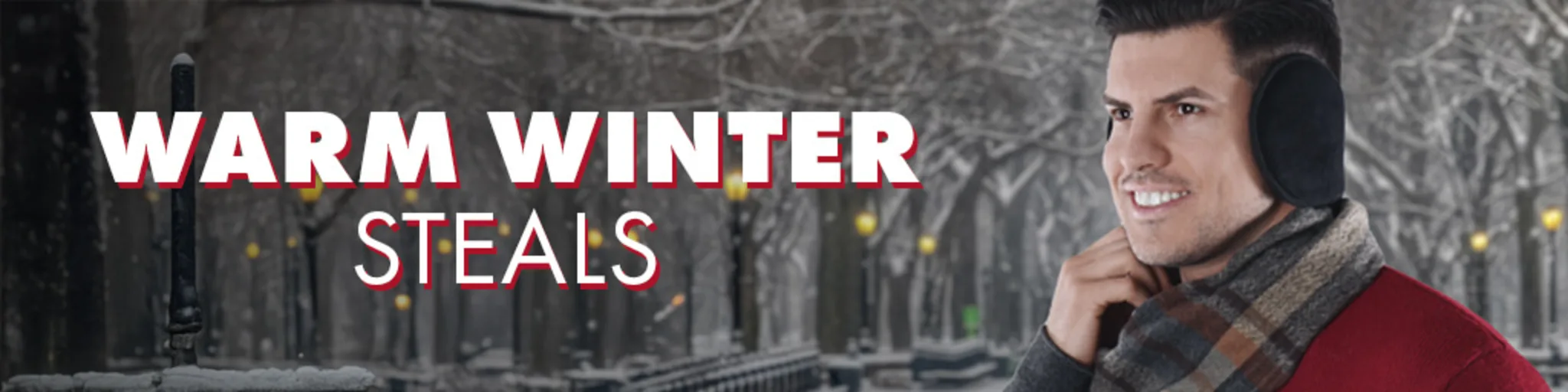 Warm Winter Steals banner