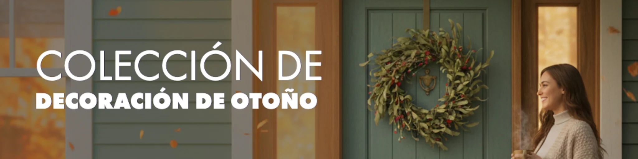 Colección de Decoración de Otoño banner