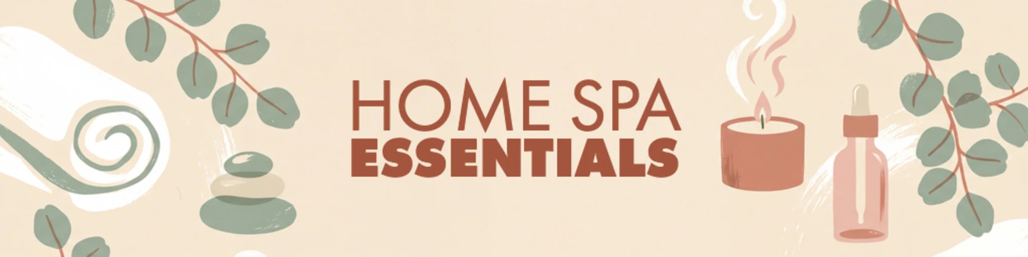 Home Spa Essentials banner