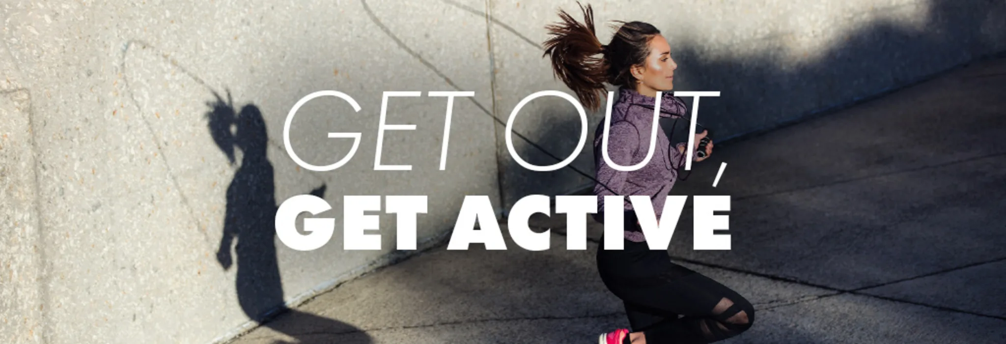 Get Out and Get Active banner