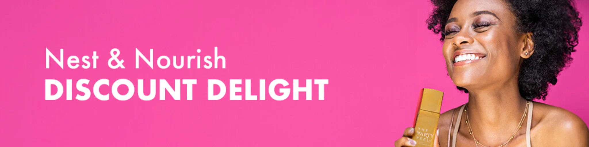 Nest & Nourish Discount Delight banner
