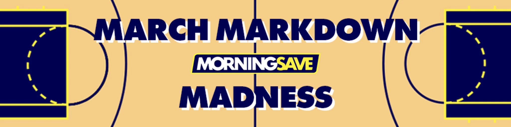 March Markdown Madness banner