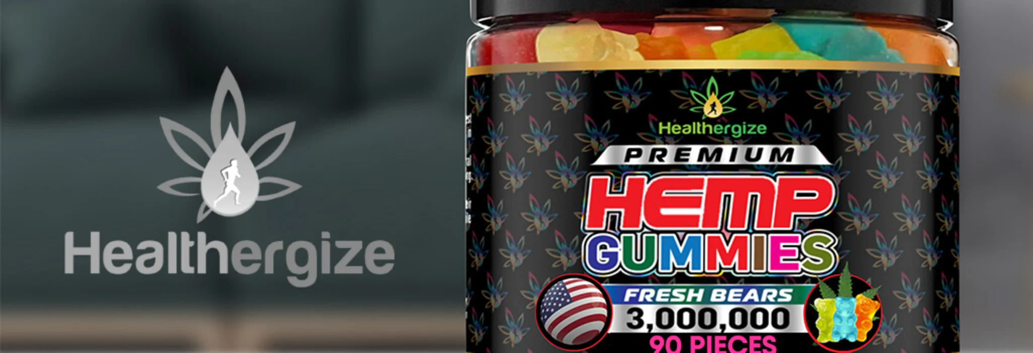 Healthergize Hemp Products banner