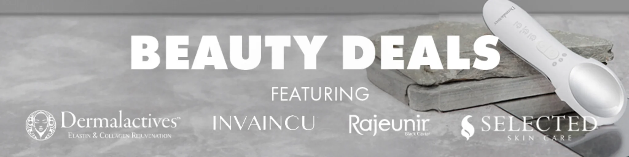 Beauty Deals Featuring Dermalactives banner