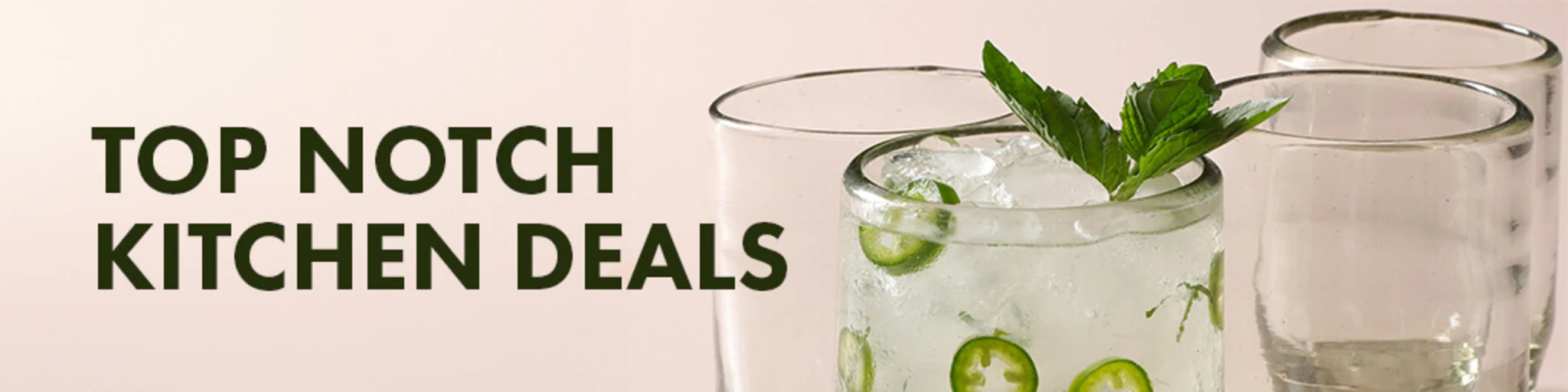 Top Notch Kitchen Deals banner