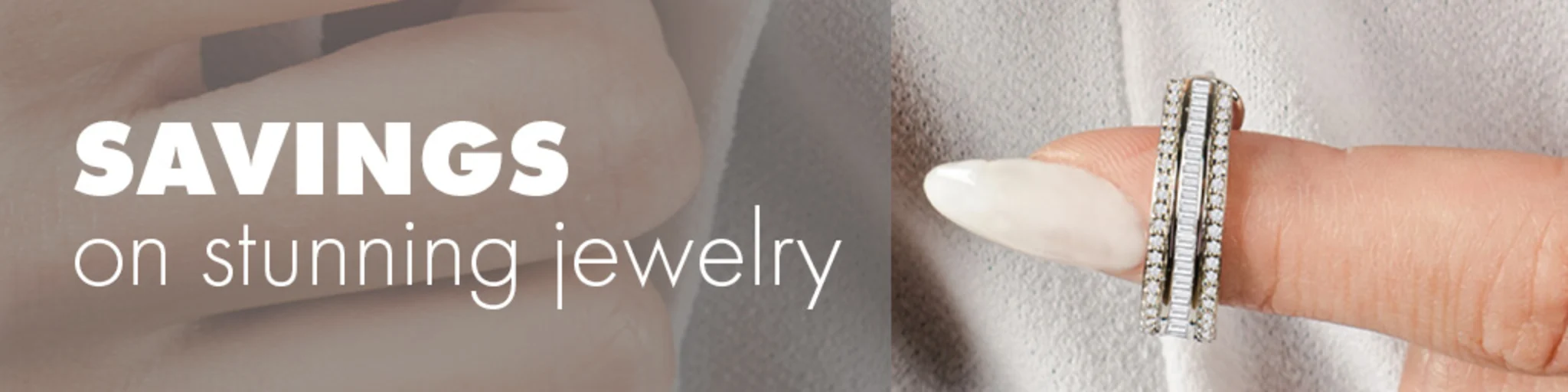 Savings on Stunning Jewelry banner