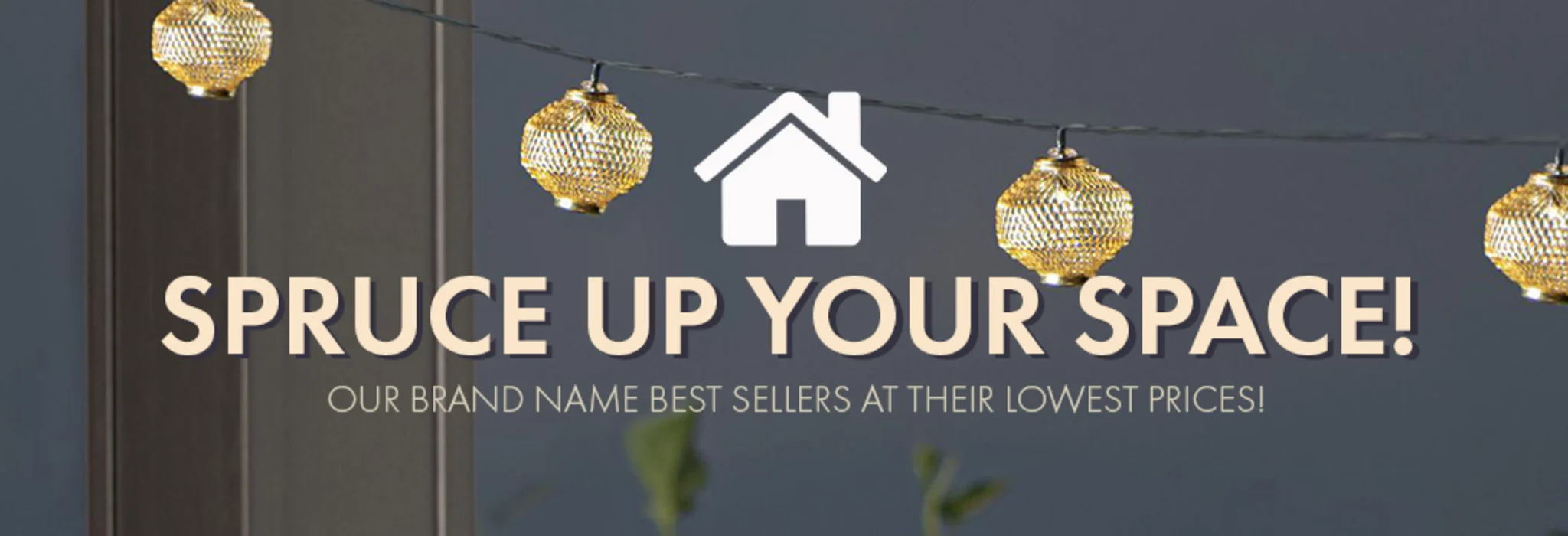 Spruce Up Your Space banner