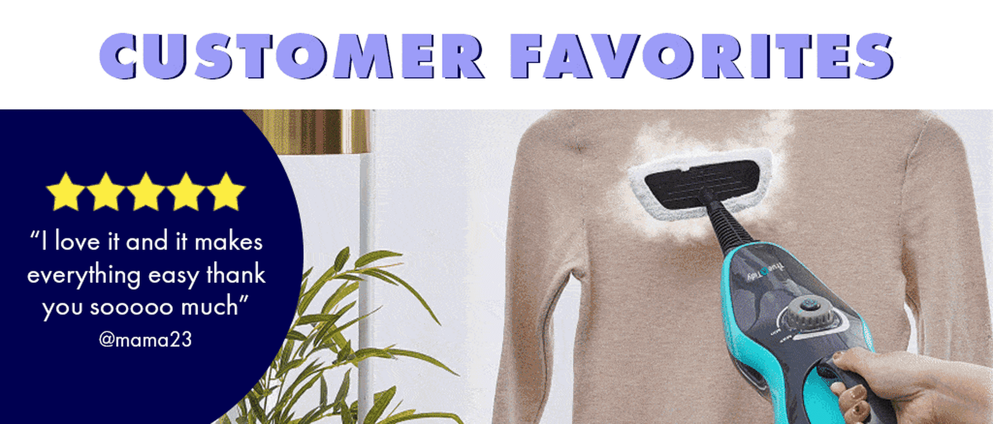 Customer Favorites banner