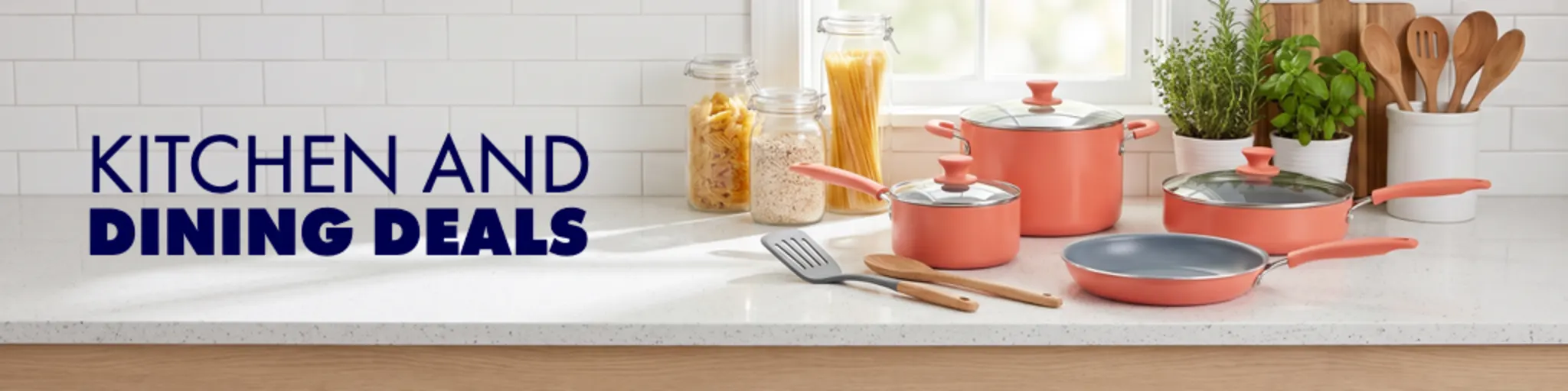 Kitchen and Dining Deals banner