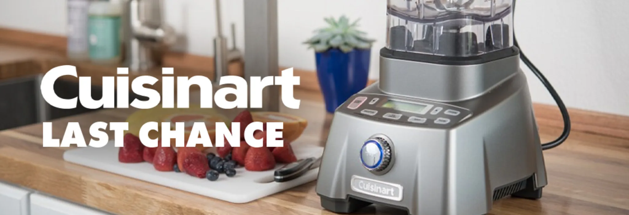 Cuisinart Last Chance Sale banner