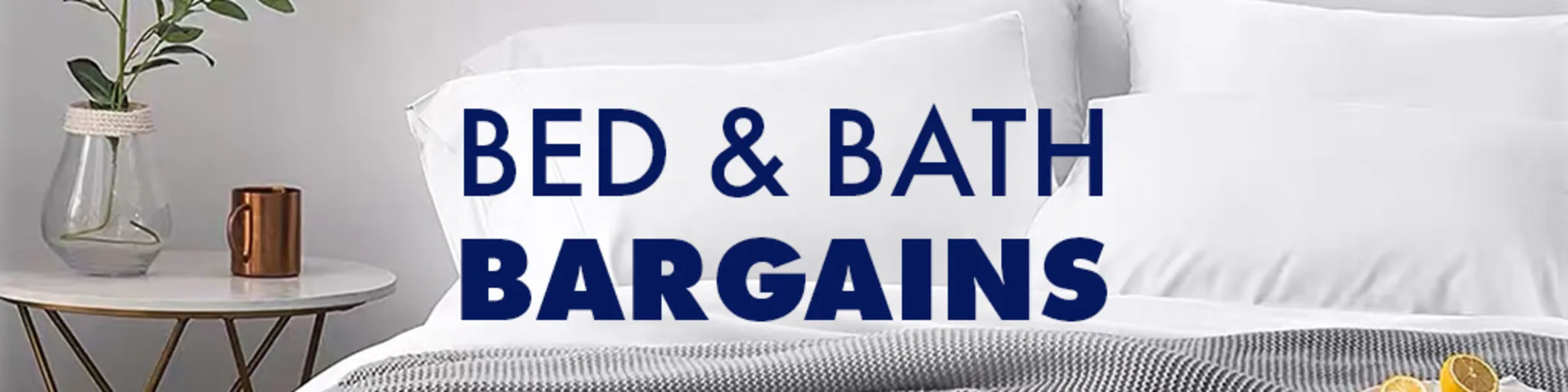 Bed & Bath Bargains banner