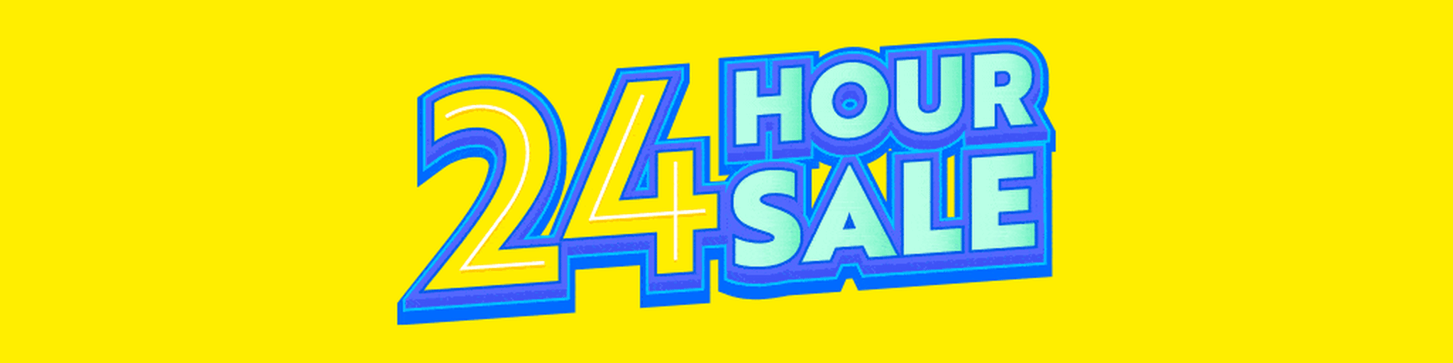 24 Hour Flash Sale banner