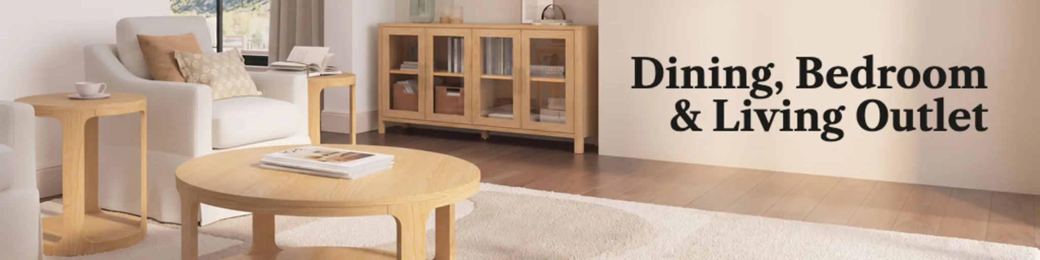 Dining, Bedroom & Living Outlet banner