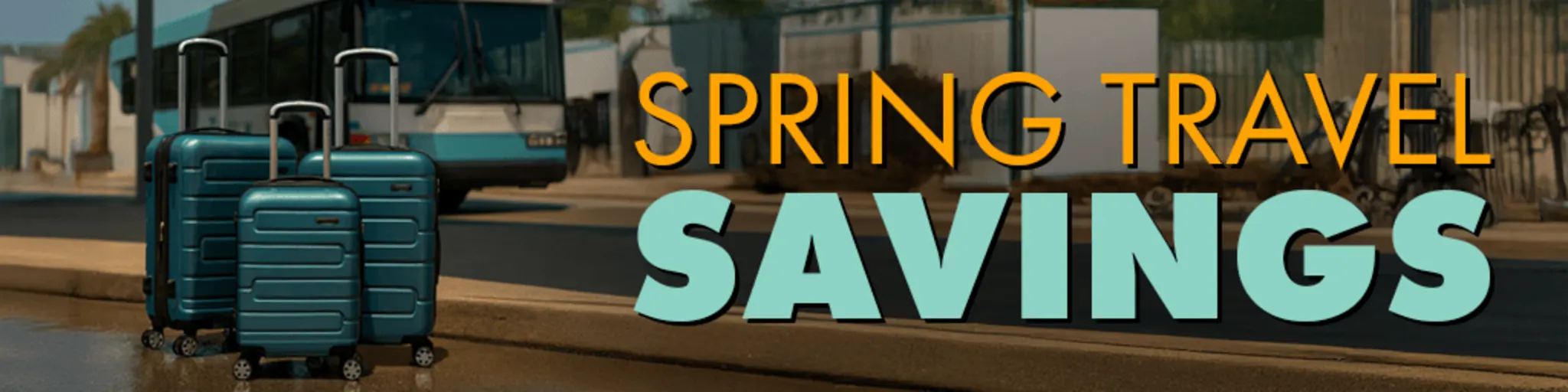 Spring Travel Savings banner