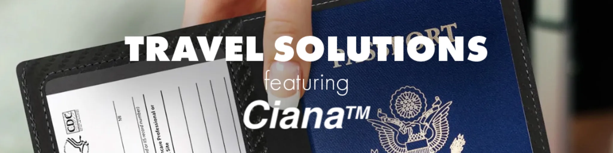 Travel Solutions featuring Ciana banner