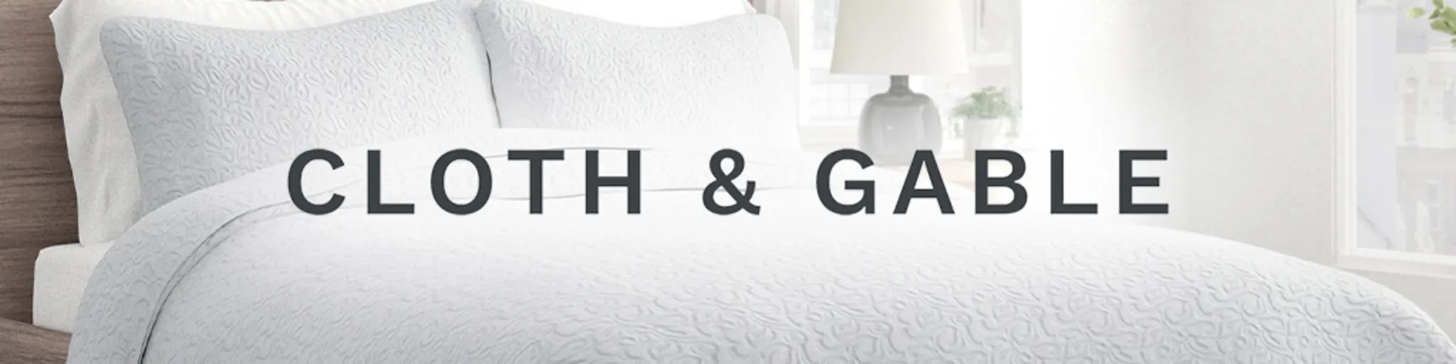 Cloth & Gable Bedding Bargains banner