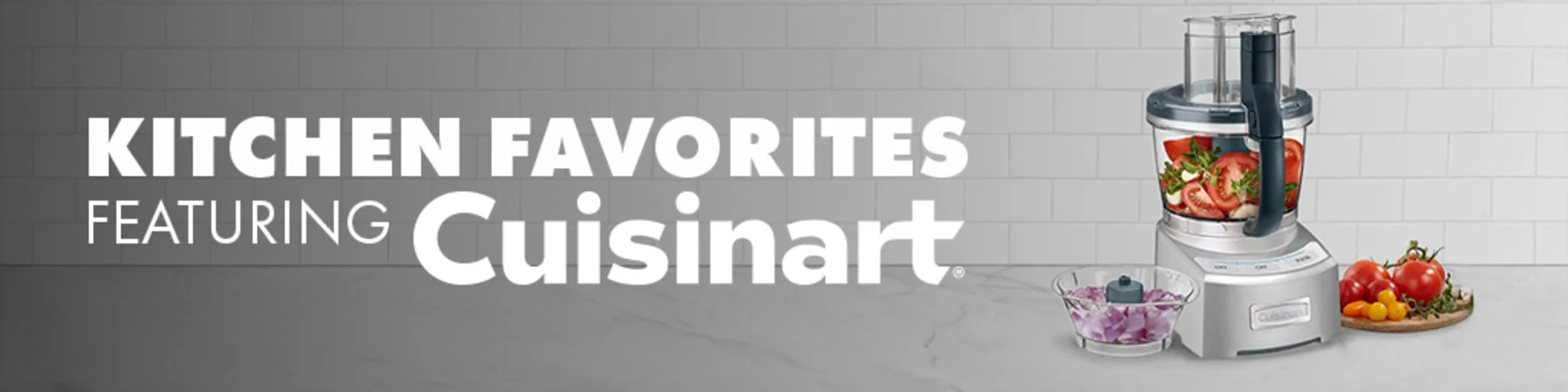Kitchen Favorites Featuring Cuisinart banner