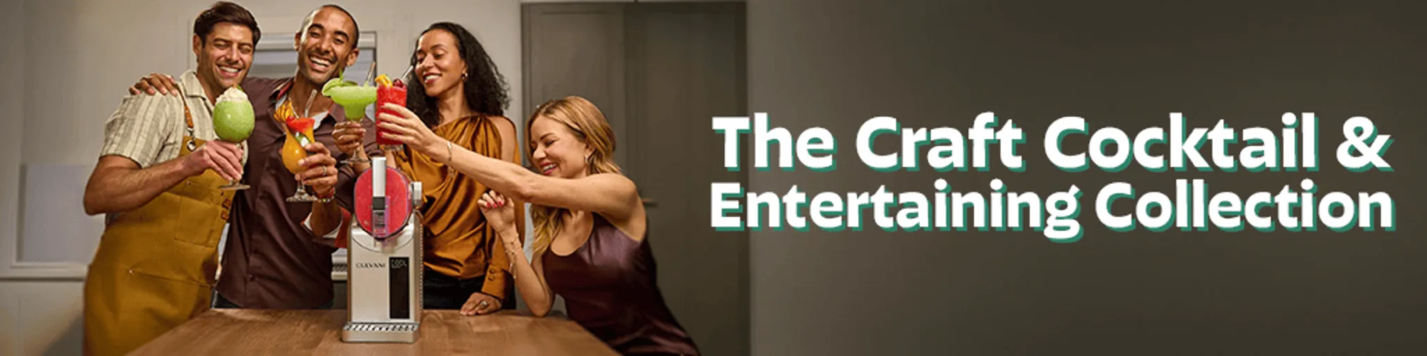The Craft Cocktail & Entertaining Collection banner