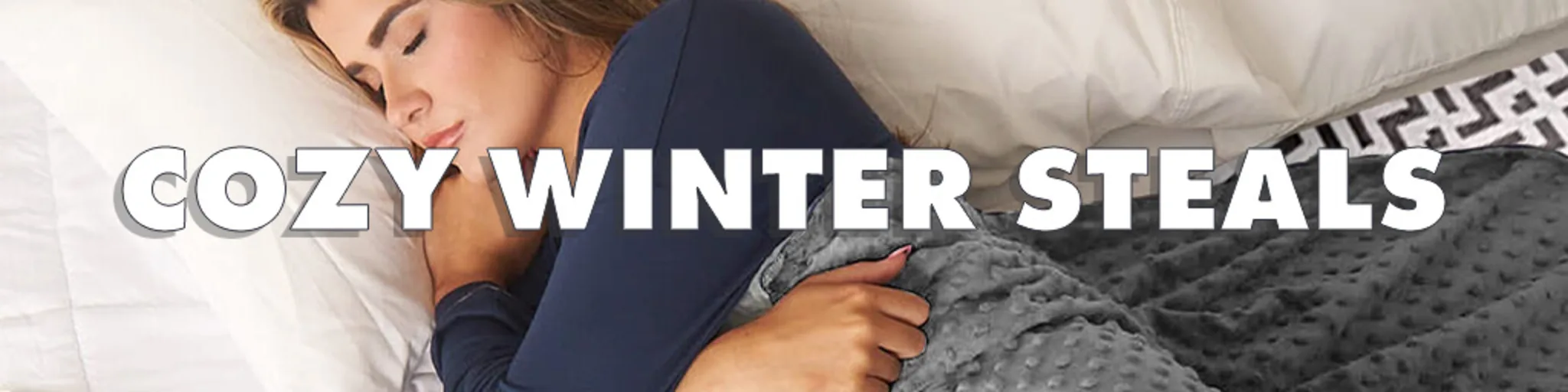 Cozy Winter Steals banner