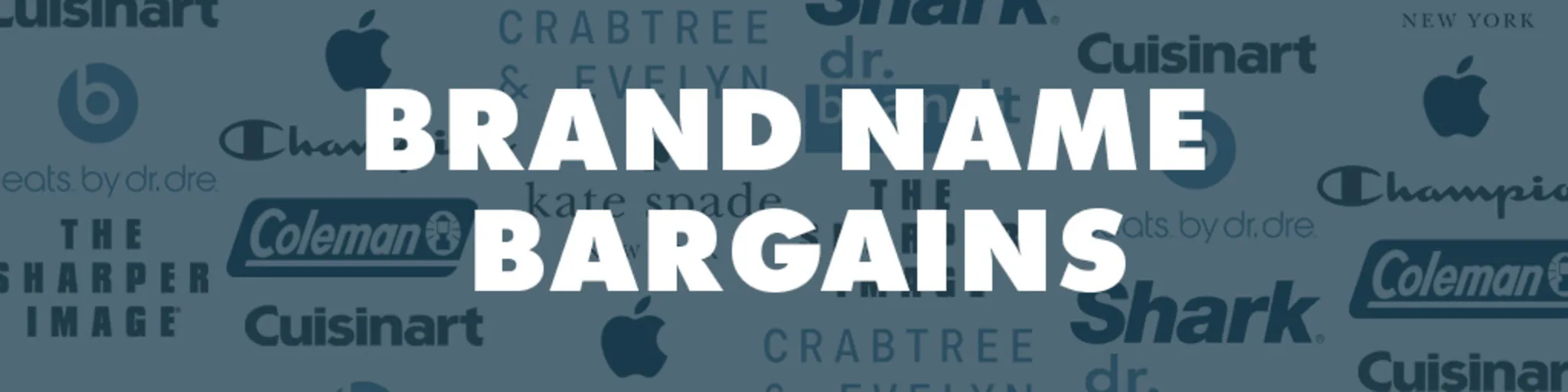 Brand Name Bargains banner