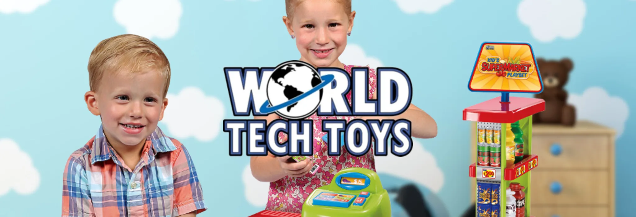 New Playsets by World Tech Toys banner