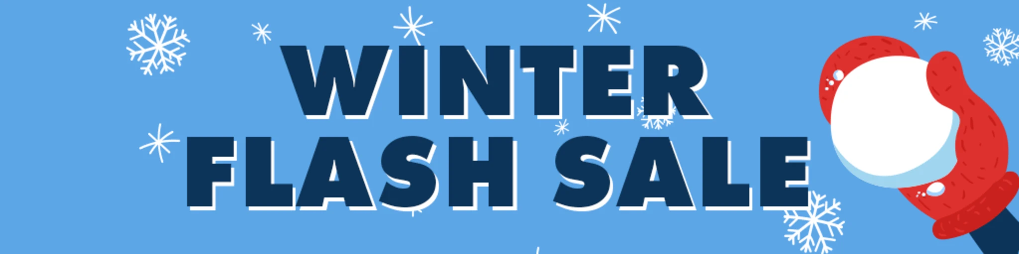 Winter Flash Sale: 3 Days Only! banner