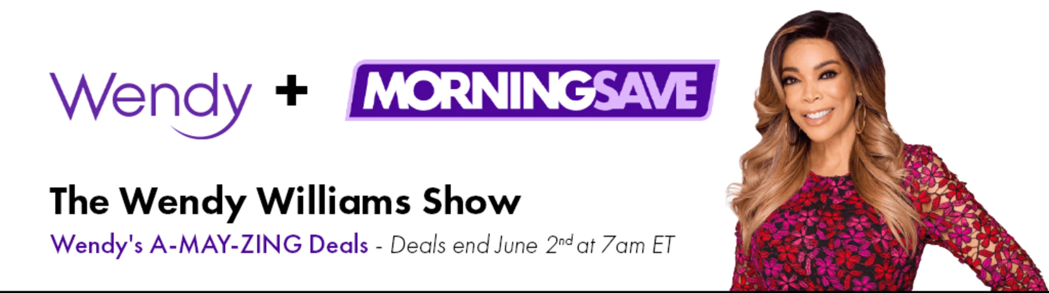 Wendy's A-MAY-ZING Deals banner