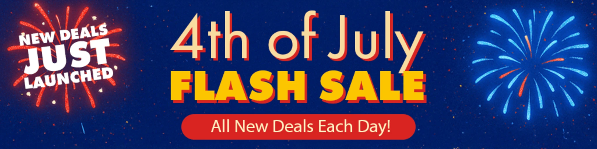 July 4th Clearance: Flash Sale Day 4 banner