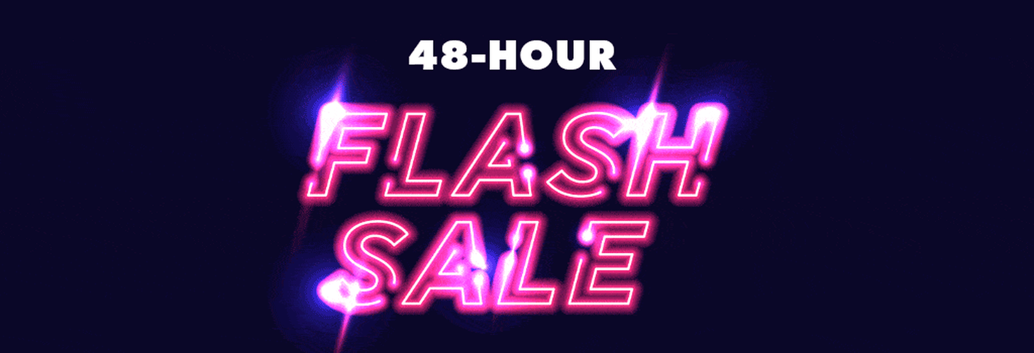 48-Hour Flash Sale banner