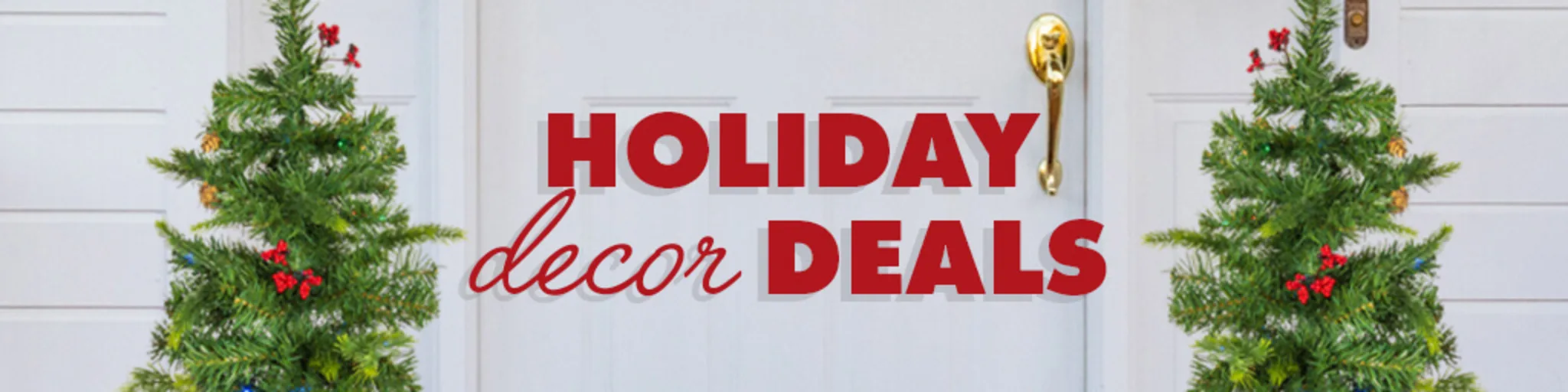 Holiday Decor Deals banner