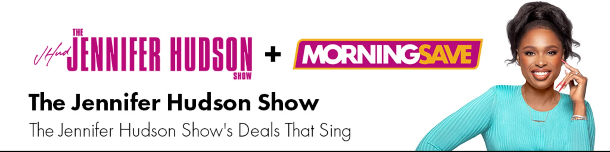 The Jennifer Hudson Show's Deals That Sing banner