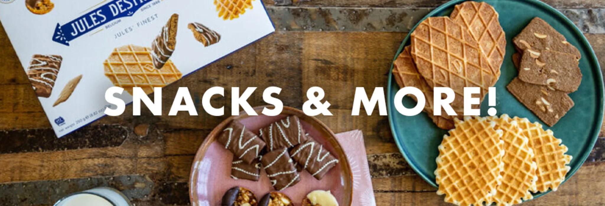 Snacks & More! banner