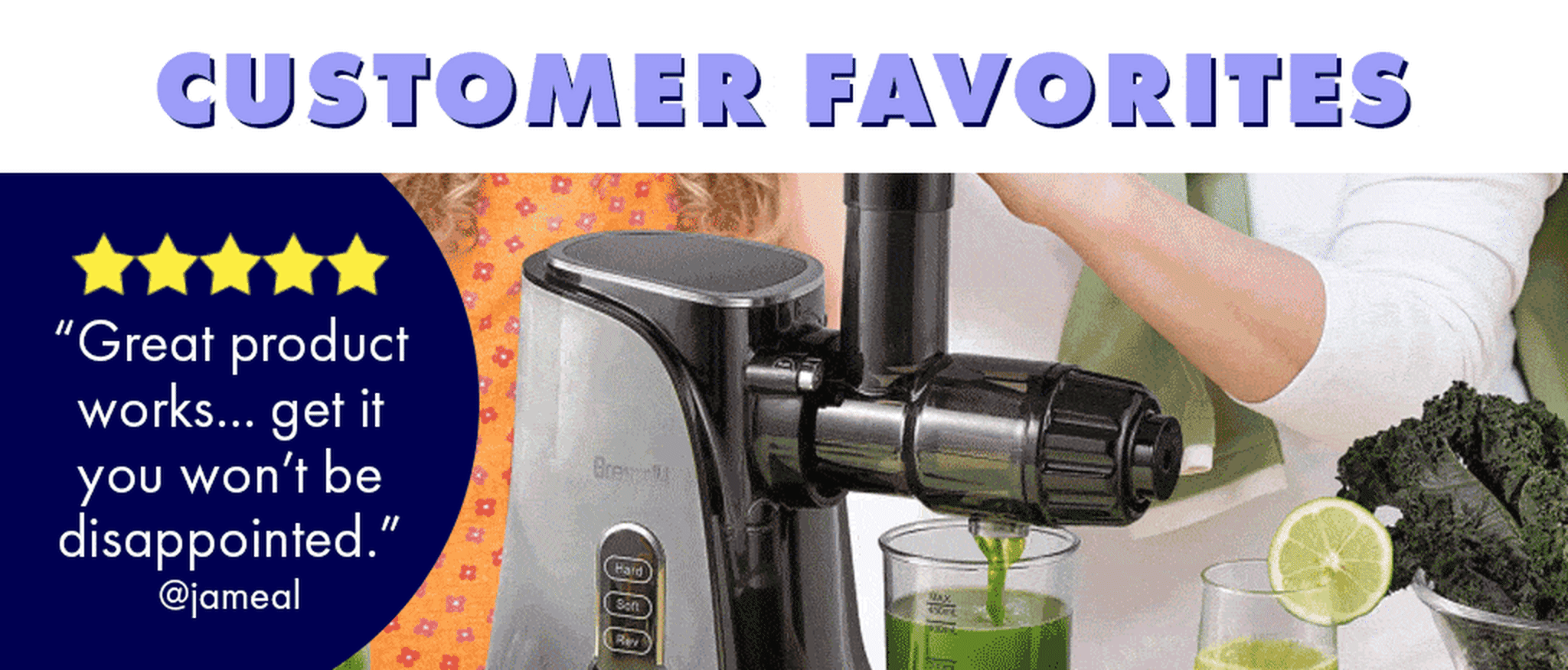 Customer Favorites banner