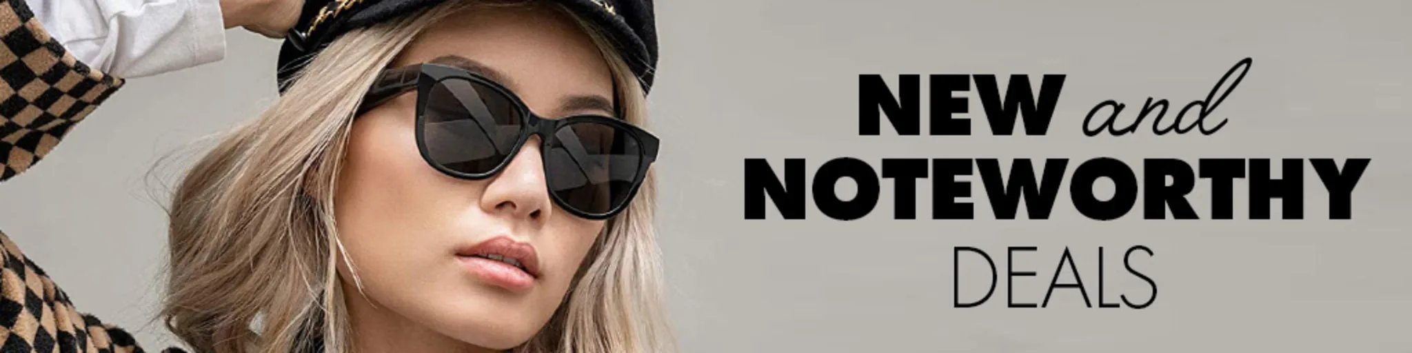 New & Noteworthy Deals banner