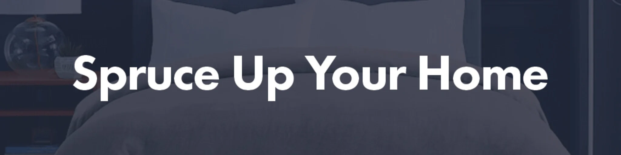 Spruce Up Your Space banner