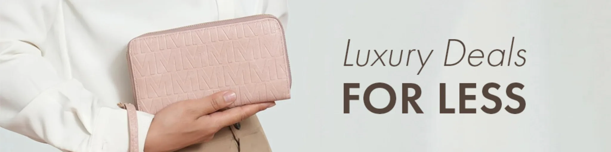 Luxury Deals for Less banner