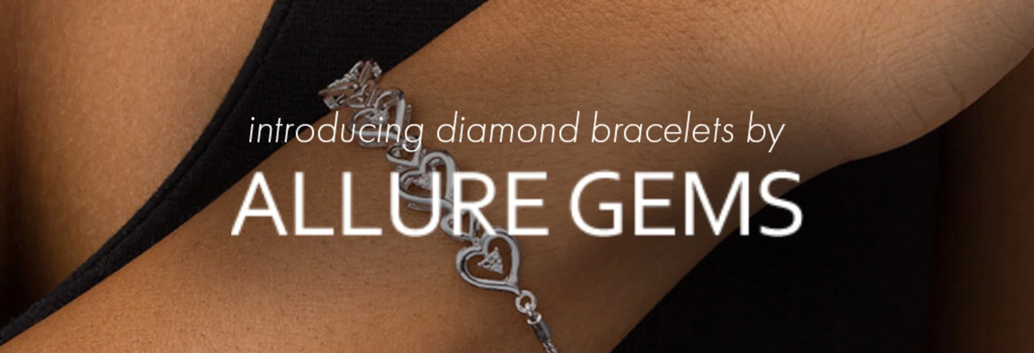 Introducing Diamond Bracelets by Allure Gems banner