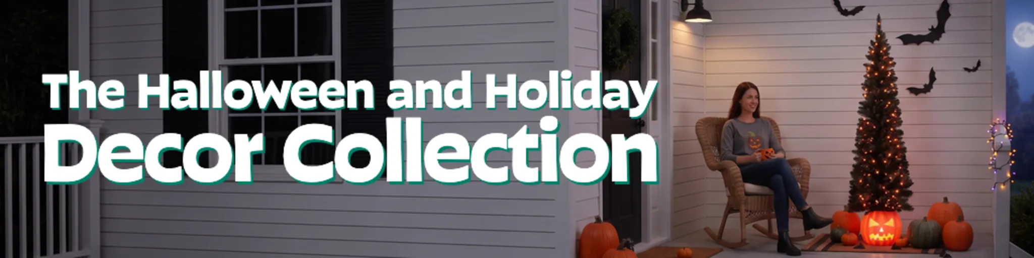 The Halloween and Holiday Decor Collection banner